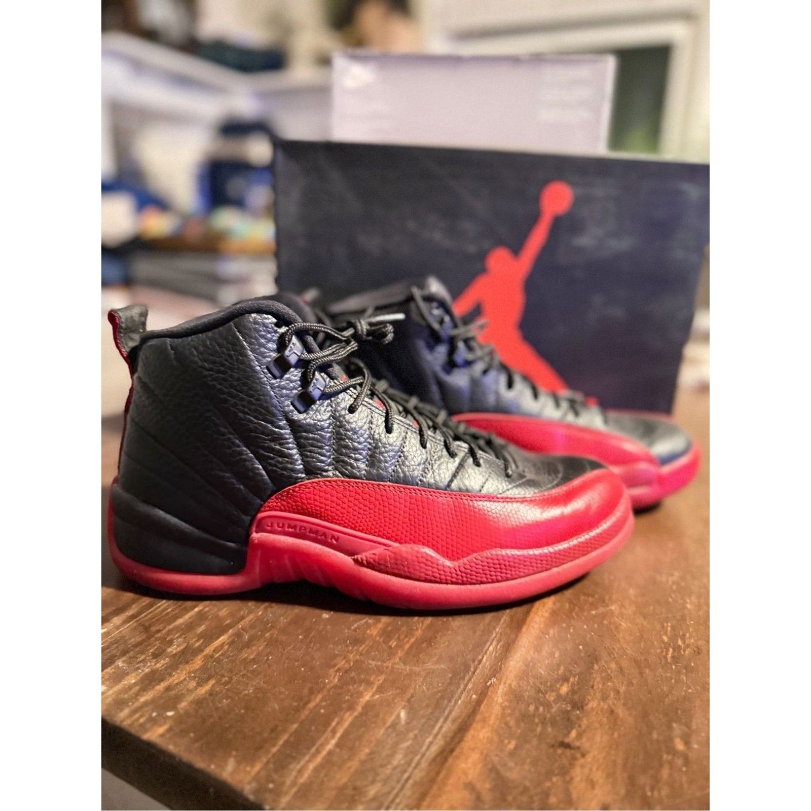 Vnds Air Jordan 12 Retro "Flu Game" Sneakers - 9.5m